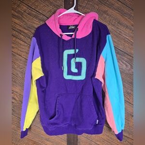 Karl Jacobs Original Limited Edition Hoodie Multicolor Colorful Size Large